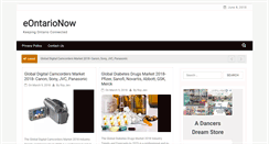 Desktop Screenshot of eontarionow.com